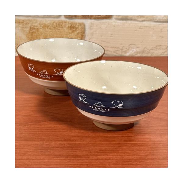 ピーナッツ/スヌーピー 飯椀M／Table スヌーピー SPIK-430-1 /青 茶