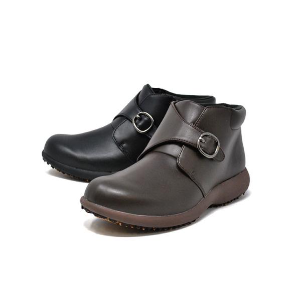 スノーブーツ レディース スパイク ドルビー 766N 世界長 婦人靴 雪道