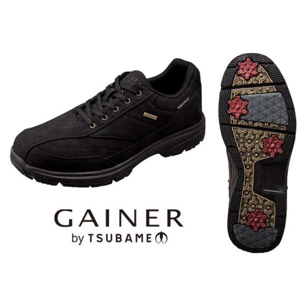 防水 スノーブーツ 4E メンズ 防寒 雪 鉄ピン スパイク ゲイナー 0144