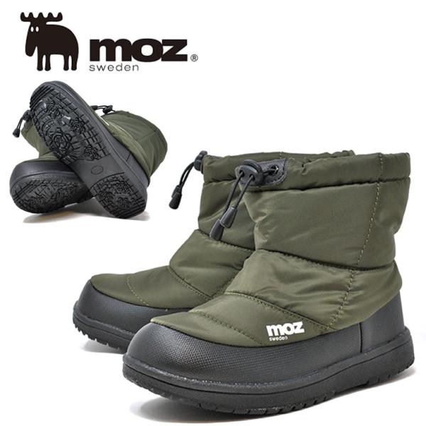 moz（モズ） 防寒 スノーブーツ 防水 ショート スノーシューズ moz