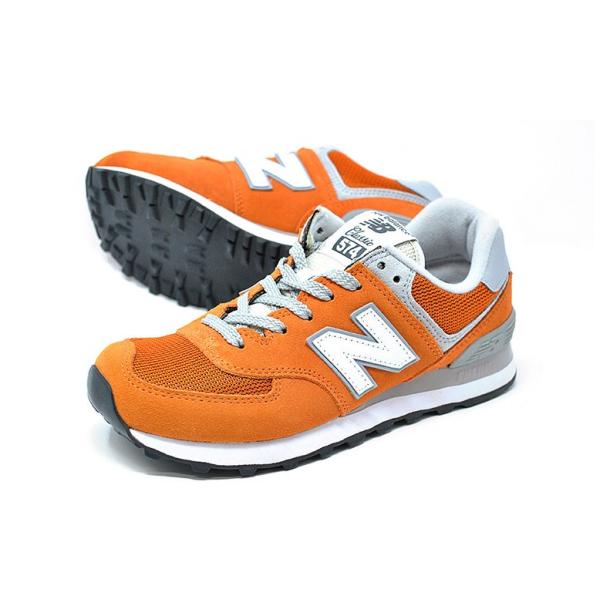 New Balance 574 トレーニングシューズ オレンジ 楽天市場】New Balance ニューバランス スニーカー 574 U574LGDO