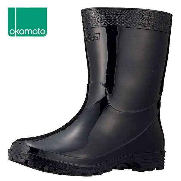 オカモト 作業用 日本製長靴日本製のPVCインジェクションブーツが「オカモト」ブランドから登場です！PVC素材の特性上、破れにくい・裂けにくい丈夫なつくりの作業靴です。雨天時にはもちろんのこと、軽作業などの仕事履きやガーデニング、畑仕事にも...