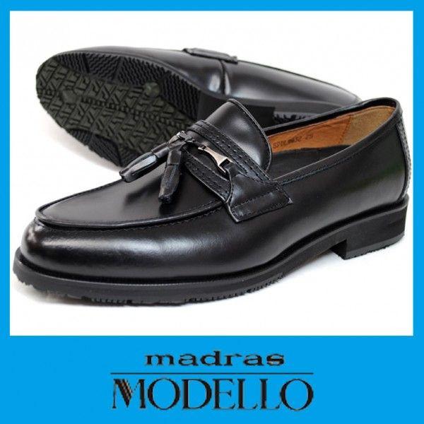 【未使用品】madras マドラス モデロ　26.5㎝黒　ビジネスシューズ　革靴 マドラス Madras comfortech ビジネスシューズ 革靴 レザー 26 黒