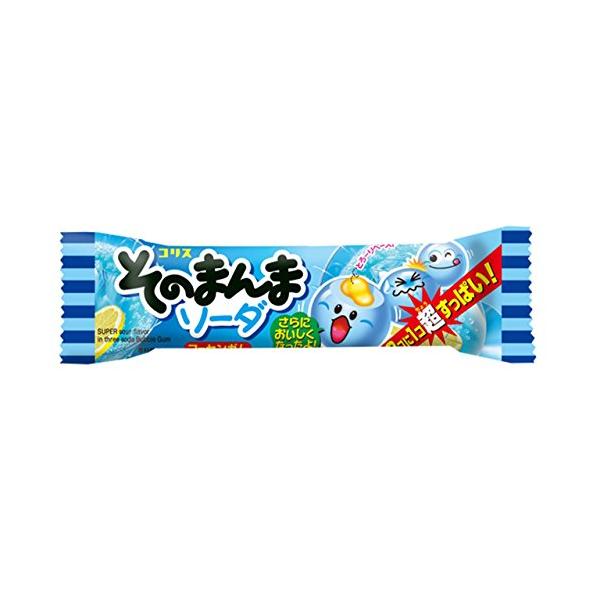 そのまんまソーダフーセンガム3個×20個コリス懐かしの駄菓子駄菓子お菓子送料無料あすつくそのまんまふーせんがむそのまんまガムソノマンマフーセンガムこーらそーだぐれーぷもんすたー※免責事項※　商品画像はイメージとなりまして、パッケージ変更・内...