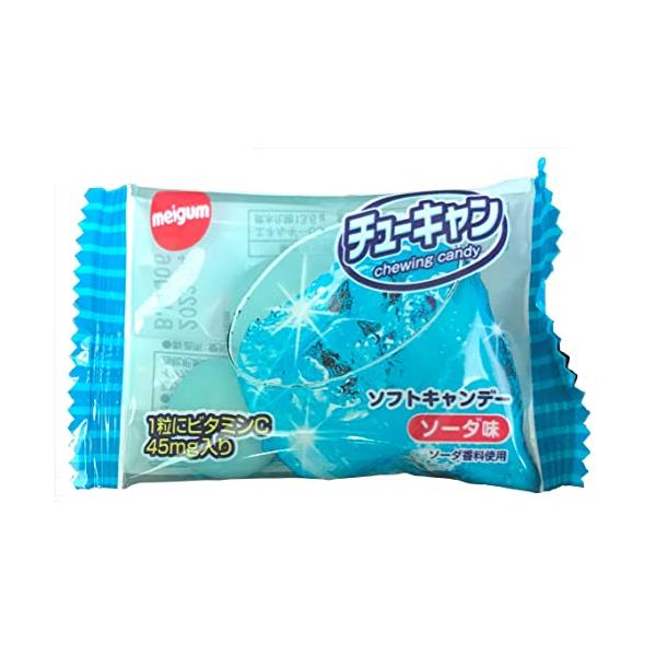 チューイングキャンデーソーダ5粒×20袋明治チューインガム懐かしの駄菓子駄菓子お菓子送料無料あすつくちゅーいんぐきゃんでーちゅーいんぐキャンデーチューイングきゃんでーチューイングキャンディーそーだ※免責事項※　商品画像はイメージとなりまして...