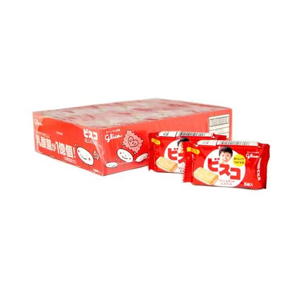 ビスコミニパック5枚入20パックセット江崎グリコ懐かしの駄菓子駄菓子お菓子送料無料あすつくびすこびすこみにぱっく※免責事項※　商品画像はイメージとなりまして、パッケージ変更・内容量の規格変更がある場合がございます。また商品をより安価でご提供...