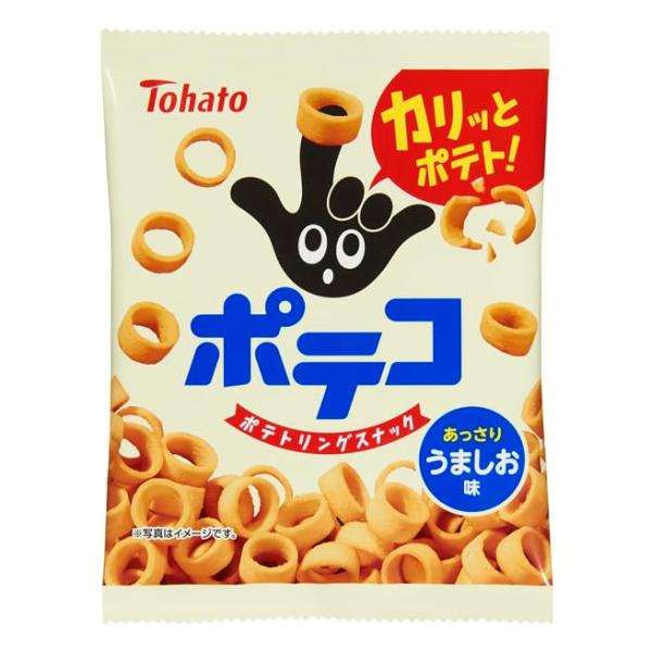 東ハト ポテコうましお味 21g×28袋