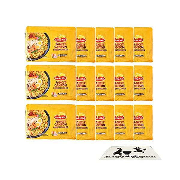 Lucky Me Pancit Canton 1 Flavor ラッキーミー パンシットカントン 15袋（オリジナル）  (E.オリジナル) 爆買