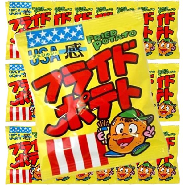 菓道 フライドポテト 30袋 おやつ イベント 販促 景品 詰め合わせ