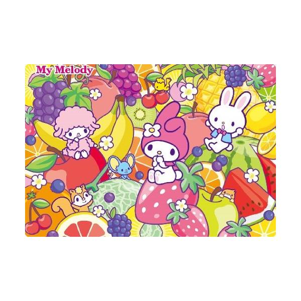 60ピース 子供向けパズル マイメロディのフルーツパーティー 【チャイルドパズル】ディズニーパズル Disney マイメロ MyMelody