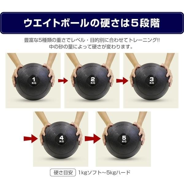 ウェイトボール メディシンボール 腹筋 背筋 5種類 1kg 2kg 3kg 4kg 5kg 筋トレ ウエイトボール インナーマッスル Weightball Rioresメーカー公式 通販 Yahoo ショッピング
