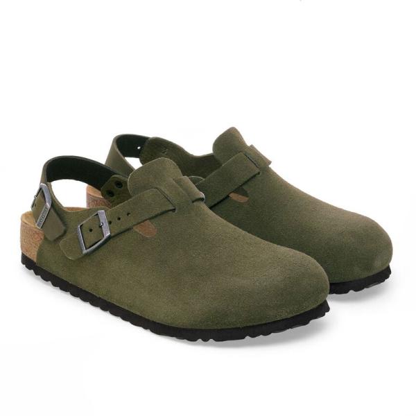 BIRKENSTOCK BOSTON モダンスエードタイム ナロー(幅狭) BIRKENSTOCK（ビルケンシュトック） サンダル シューズ メンズ