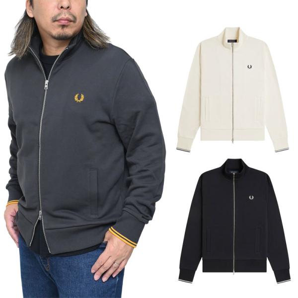 フレッドペリー FREDPERRY スウェットジャケット メンズ ジップスルースウェットシャツ Zip Through Sweatshirt J3340