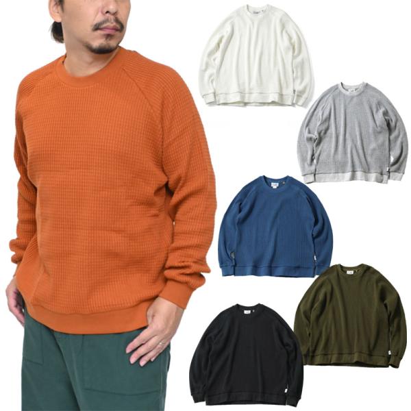 ジムマスター gym master Tシャツ 長袖 メンズ レディース 12oz ヘビーワッフルクルーネック G633721