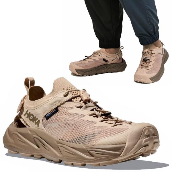 HOKA HOPARA2スポーツサンダル ベージュ ホカ HOKA サンダル メンズ ホパラ2 HOPARA2 シフティングサンド