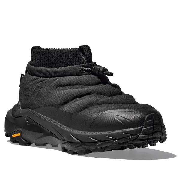ホカ HOKA スノーシューズ 厚底 レディース カハ2 フロスト モック GTX KAHA 2 FROST MOC GTX ブラック 1155196 BBLC