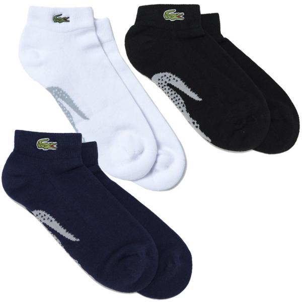 ラコステ LACOSTE 靴下 メンズ レディース リブアンクルソックス RA4188  [M便 1/2]
