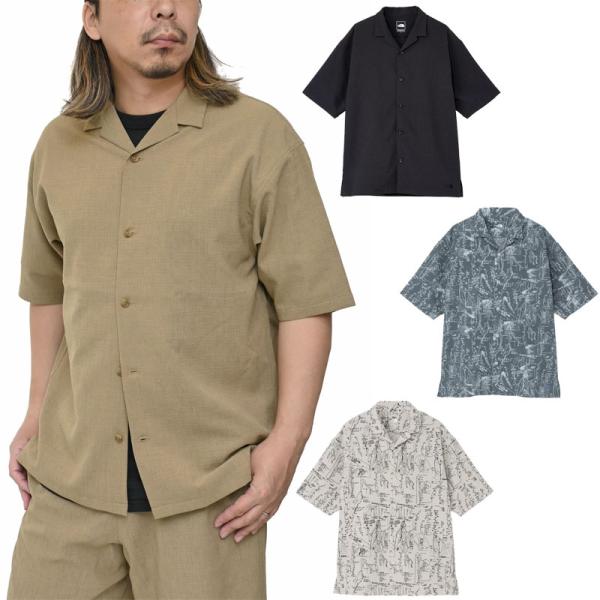 THE NORTH FACE（ザ ノースフェイス） 開襟シャツ 半袖 メンズ