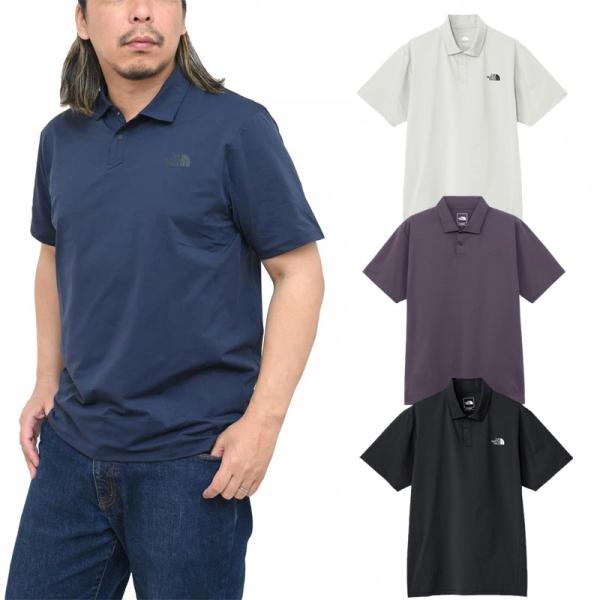 ザ・ノース・フェイス THE NORTH FACE ポロシャツ 半袖 メンズ テックポロ S/S Tech o NT22598  [M便 1/1]