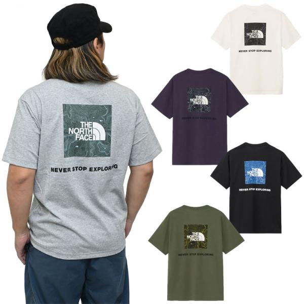 ザ・ノース・フェイス THE NORTH FACE Tシャツ 半袖 メンズ ショートスリーブバックスクエアトラバースロゴティー NT32543   [M便 1/1]