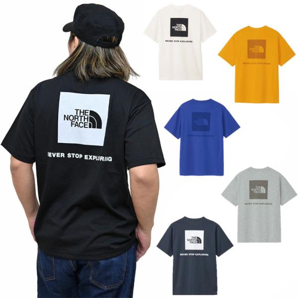 ザ・ノース・フェイス THE NORTH FACE Tシャツ 半袖 メンズ ショートスリーブ バックスクエアーロゴティー S/S Back Square Logo Tee NT32447   [M便 1/1]