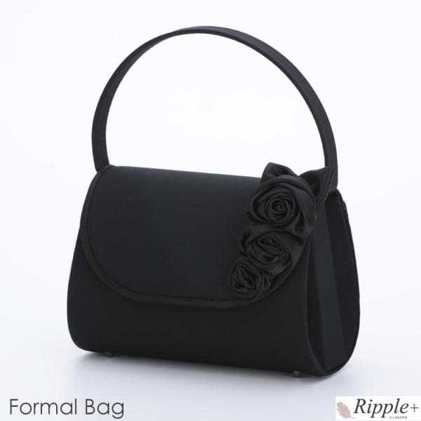 フォーマルバッグ ブラックフォーマル バッグ バック 結婚式 冠婚葬祭 葬儀 葬式 弔事 法事 法要 慶事 入学式 卒業式 お受験 ハンドバッグ コサージュ 薔薇 Buyee Buyee Japanese Proxy Service Buy From Japan Bot Online
