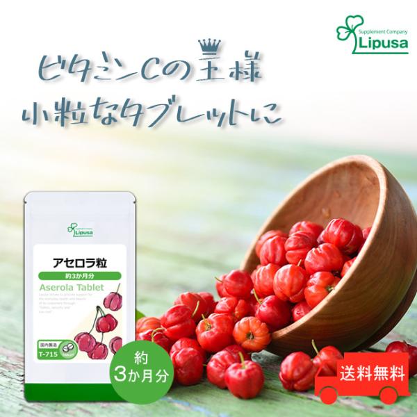 果実の赤色の色素であるポリフェノール「アントシアニン」が美容と健康成分として注目されています。アセロラはブラジル北西部を原産地とするキントラノオ科の常緑低木植物です。果実はビタミンCを豊富に含んでおり、ビタミンC含有量はレモン果汁の約30倍...