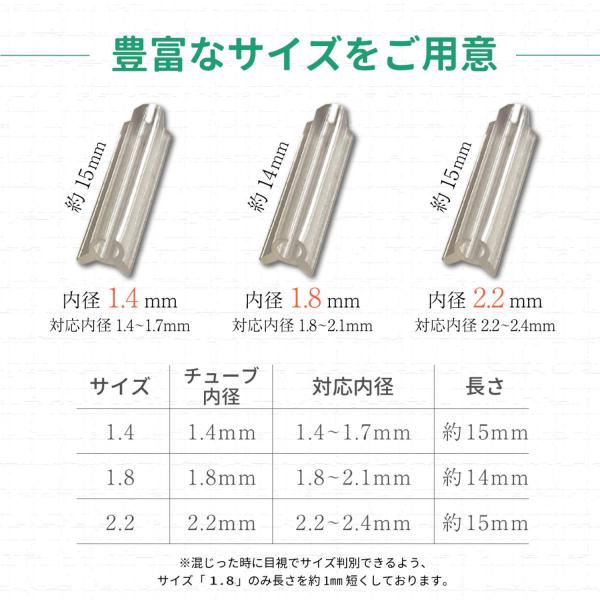 �ڂ��؃N���b�v�y100��/���a1.4mm�Ή����a1.4�`1.7mm�z���{�� RIRAI �i�X�� �ڂ��� �c �c�c �ږ� �ǐՉ\ �l�R�|�X���� ���i�摜3