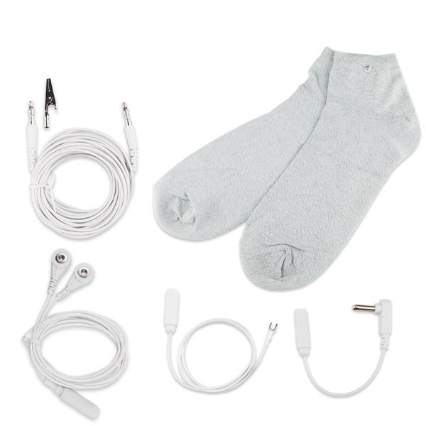 Earthiness socks アーシネス ソックス ショート Mサイズ コード セット アーシング
