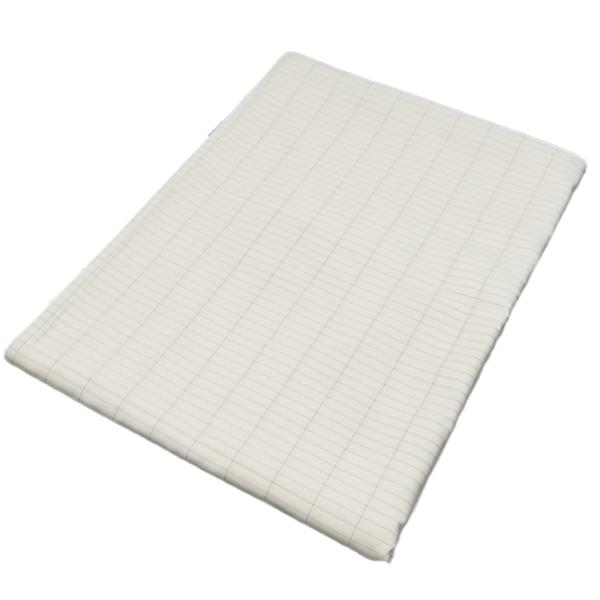 Earthiness Sheets アーシネスハーフシーツ コットンシルバー 140cmx98cm（単品）アーシング シーツ