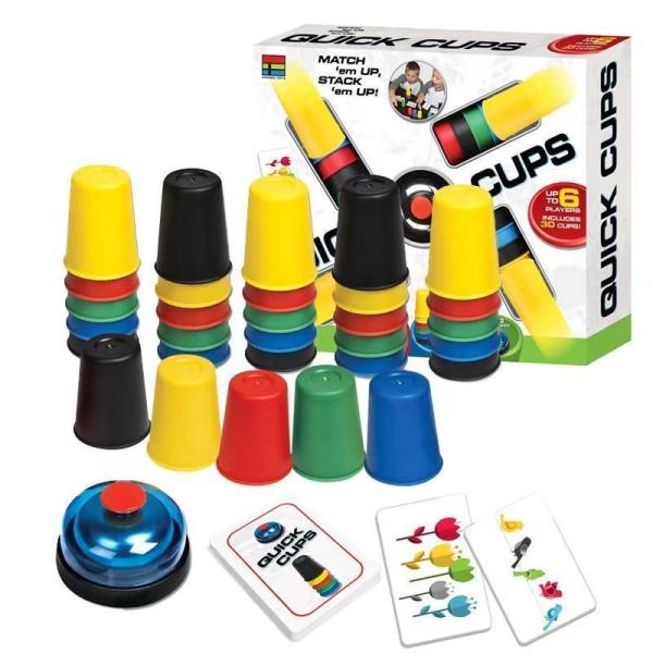 スピードカップス カードゲーム  人気ランキング カップ並べ テーブルゲーム 卓上ゲーム Speed Cups Quick Cups スポーツスタッキング