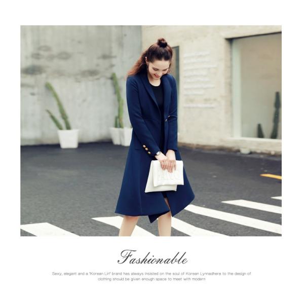 ロングコートロイヤルブルートレンド今年の流行s 大きサイズレディースアウター Buyee Buyee Japanese Proxy Service Buy From Japan Bot Online