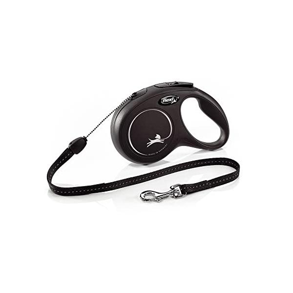 フレキシ (flexi) ニュークラシック コード S(12kg未満) 8m ブラック 犬用リード