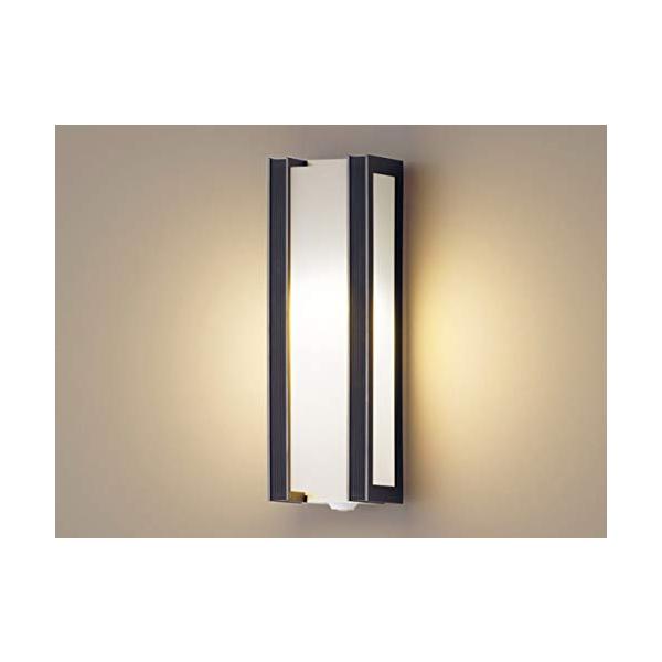 他サイト： パナソニック LED 玄関灯 ポーチライト 縦型 明るさセンサー 人感センサー付 電球色 HH-SF0012Lの商品画像