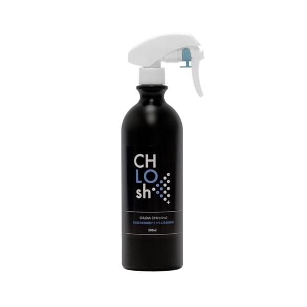 CHLOsh 除菌 消臭スプレー (500ml / 200ppm) 安定型次亜塩素酸ナトリウム 除菌スプレー 消臭剤 (ラージサイズ/無香料)