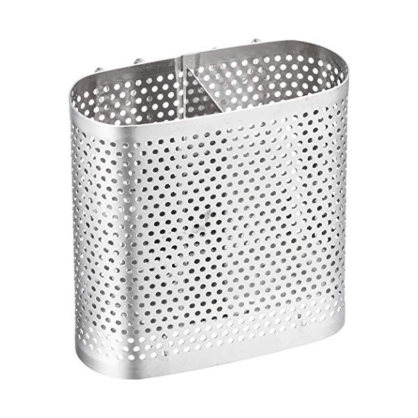 シルバー/-/HB-3943・PatternName:パンチング水切りポケット・パッケージ個数:1・製品サイズ:(約)幅10×奥行6×高さ10cm・製品重量:(約)0.12kg・素材・材質:ステンレス鋼・生産国:中国