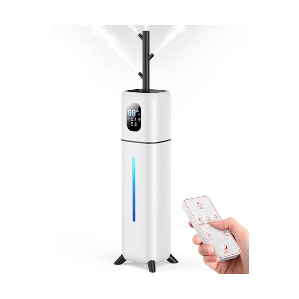 加湿器 大容量 9L5重除菌ハイブリッド式 & 知能恒湿加熱式x超音波式 上