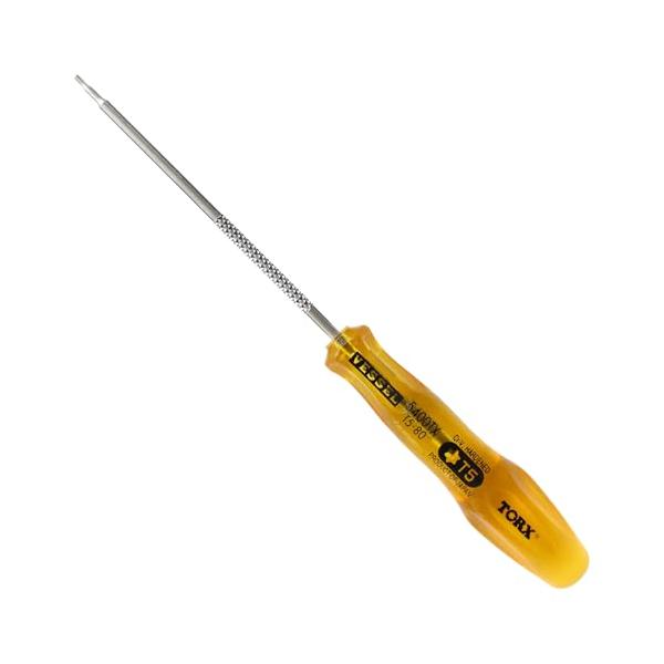 ベッセル(VESSEL) パワーグリップ トルクスドライバー TORX T5×80mm B-5400TX