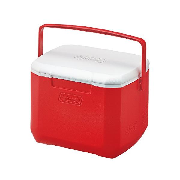 コールマン(Coleman) クーラーボックス エクスカーションクーラー 16QT 容量約15L レッド/ホワイト 2000027860