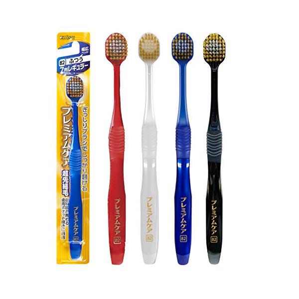 他サイト： エビス プレミアムケアハブラシ ワイド ふつう 3本組 (色おまかせ)の商品画像