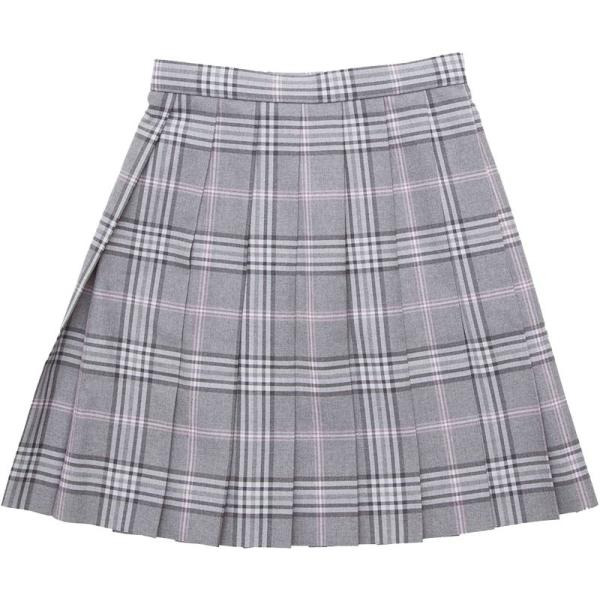 KR366 摩天楼の午後 〜グレーピンクスリーシーズンスカート : 制服通販