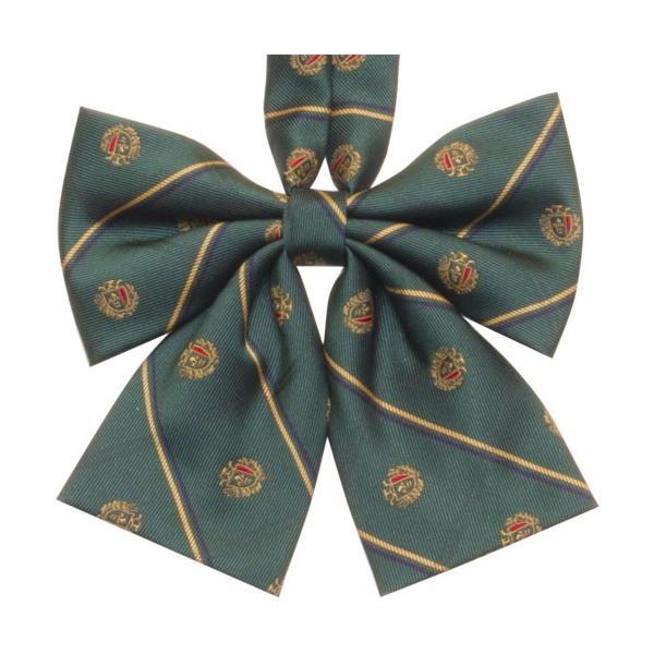 人気の緑色のかっちり系のイイコちゃんアイテム♪「深き森の麗し」素材：ポリエステル100%リボン：上羽根の横幅約13cm、ワンタッチで着脱可能なフック付き、首回りの長さは調節可能。