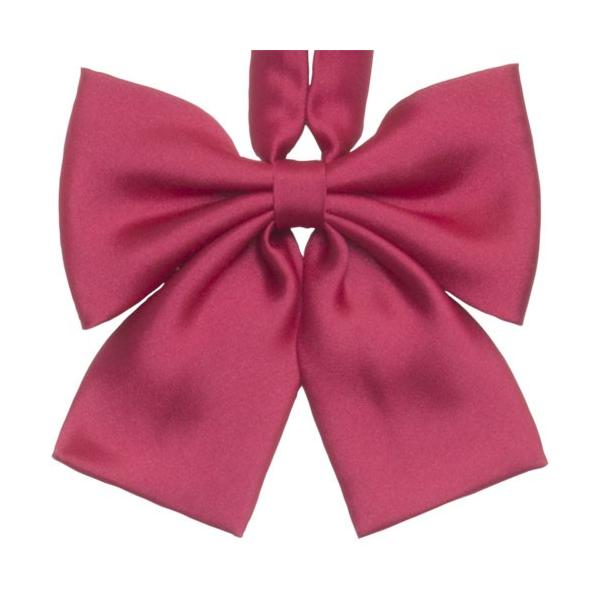 無地の赤リボンは、ザ・王道の可愛いシンプル！ リサ アンド ザ スターライト限定リボン「ベリーベリー」素材：ポリエステル100%リボン：上羽根の横幅約13cm、ワンタッチで着脱可能なフック付き、首回りの長さは調節可能。