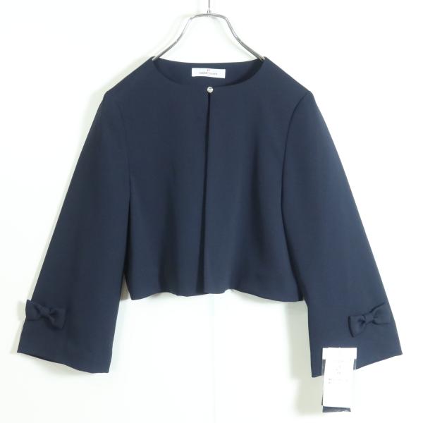 新品】ギャラリービスコンティ☆ノーカラージャケット サイズ2
