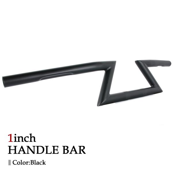 商品名■ZインチバーB ブラック商品説明■スチール製インチバーとなります。■大胆なデザインが印象的な人気のZバーです。■汎用品となりますので、ハンドルクランプ直径25.4mm(1インチ)の車両にお取り付けいただけます。■配線を逃がすためのヘ...