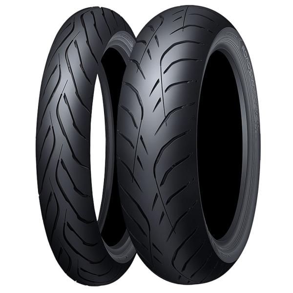 DUNLOP（ダンロップ） カワサキ ER-4n ER400B タイヤ前後セット