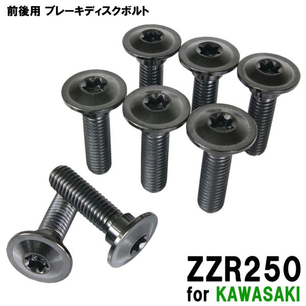 WR250R フレイムディスク　前後セット（チタンボルト付き） Amazon | WR250R/X用 64チタン製 フォーク クランプ ボルト