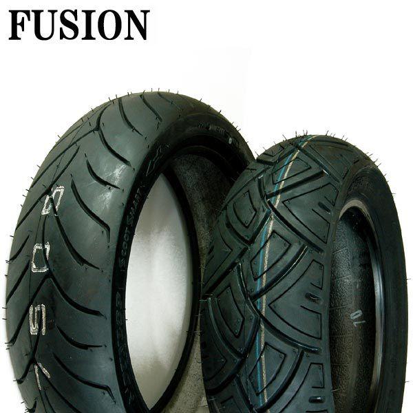 ホンダ FUSION フュージョン MF02 ローダウン扁平タイヤ 前後セット