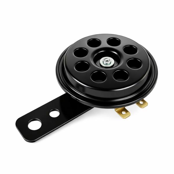 汎用 ホーン 12V 105dB 防水 IPX7 70mm ブラック バイク 車 トラック 軽トラ 1.5A 小型 低消費電力 高音 LVEE DL80