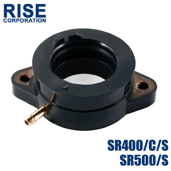 インテークマニホールド SR400/C/S 1JR SR500/S 1JN インシュレーター インマニ 社外品 吸気 パーツ 1個 バイク キャブレター 交換 部品 エンジン 補修 レストア